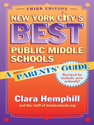 cover image of New York City's Best Public Middle Schools